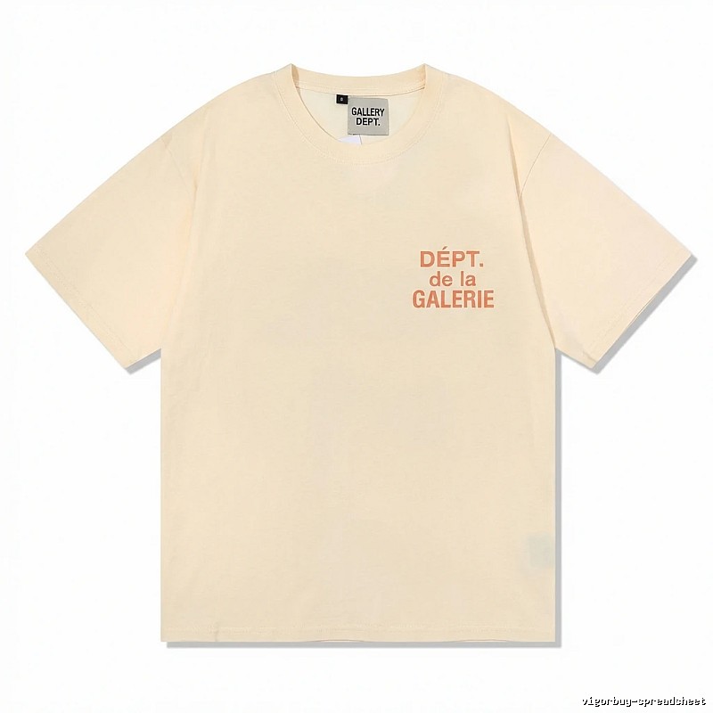 Gallery Dept minimalist style beige T-shirt
