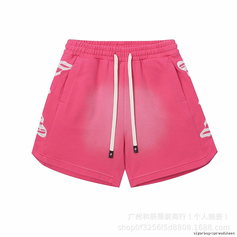 Godspeed Printed High Street Style Pink Shorts