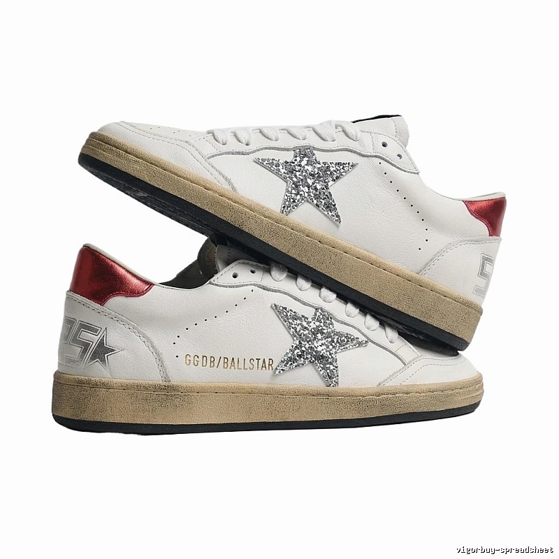 Golden Goose Ballstar Trendy White Sneakers