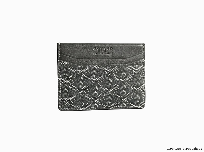 GOYARD Classic Style Fashion Gray Card Holder