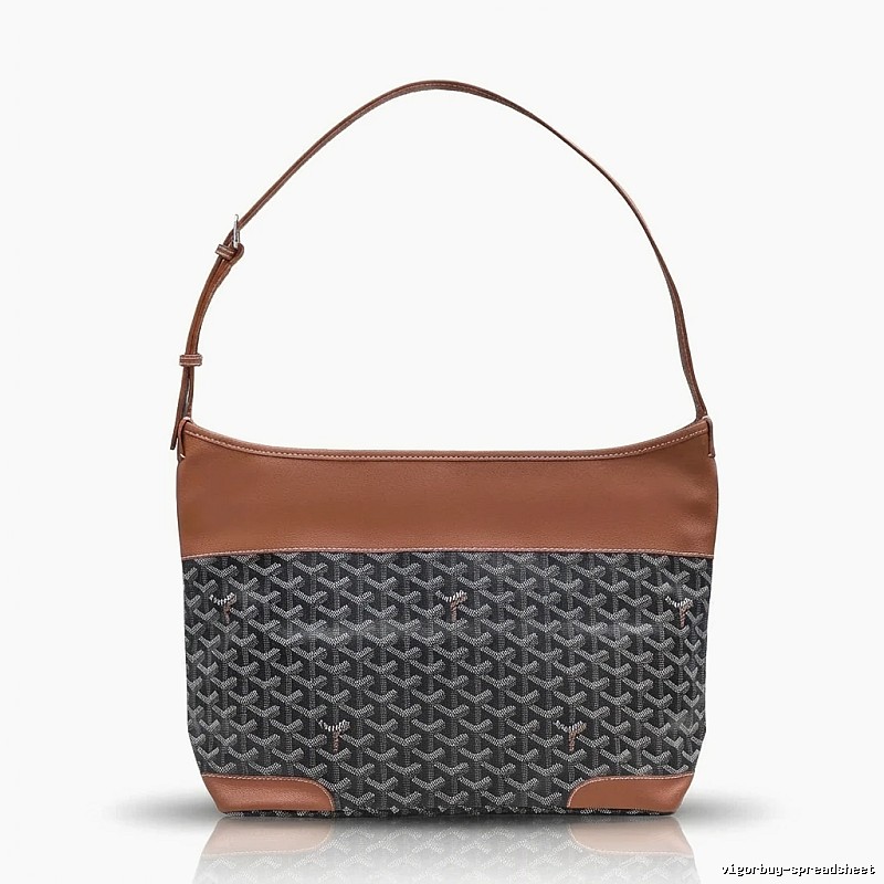 GOYARD Classic Vintage Brown and Black Bag