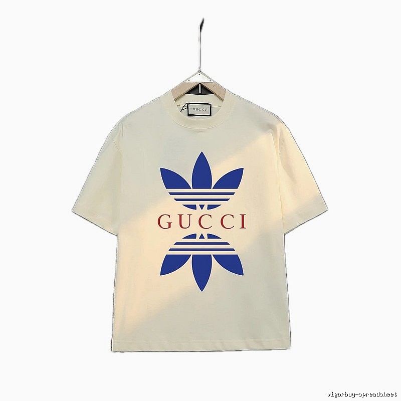 Gucci Co-branded Simple Style White T-shirt