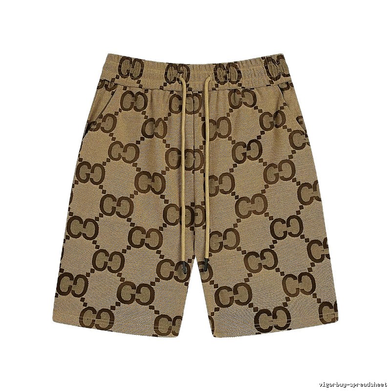 Gucci Double G Brown Retro Shorts