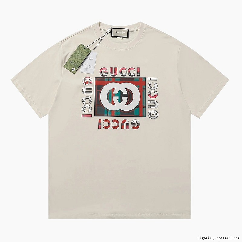 Gucci printed fashion white T-shirt