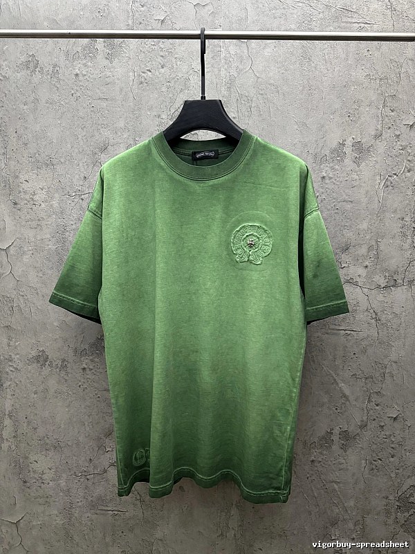 Gucci retro-style green T-shirt
