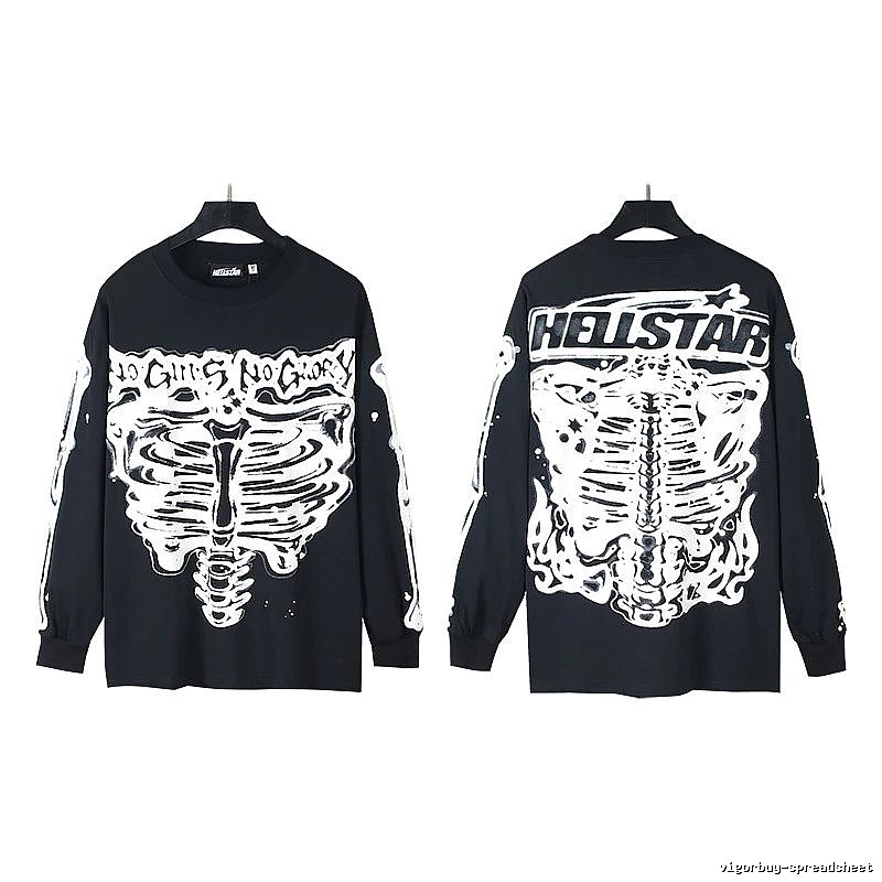 Hellstar Skeleton Dark Style Long-sleeve
