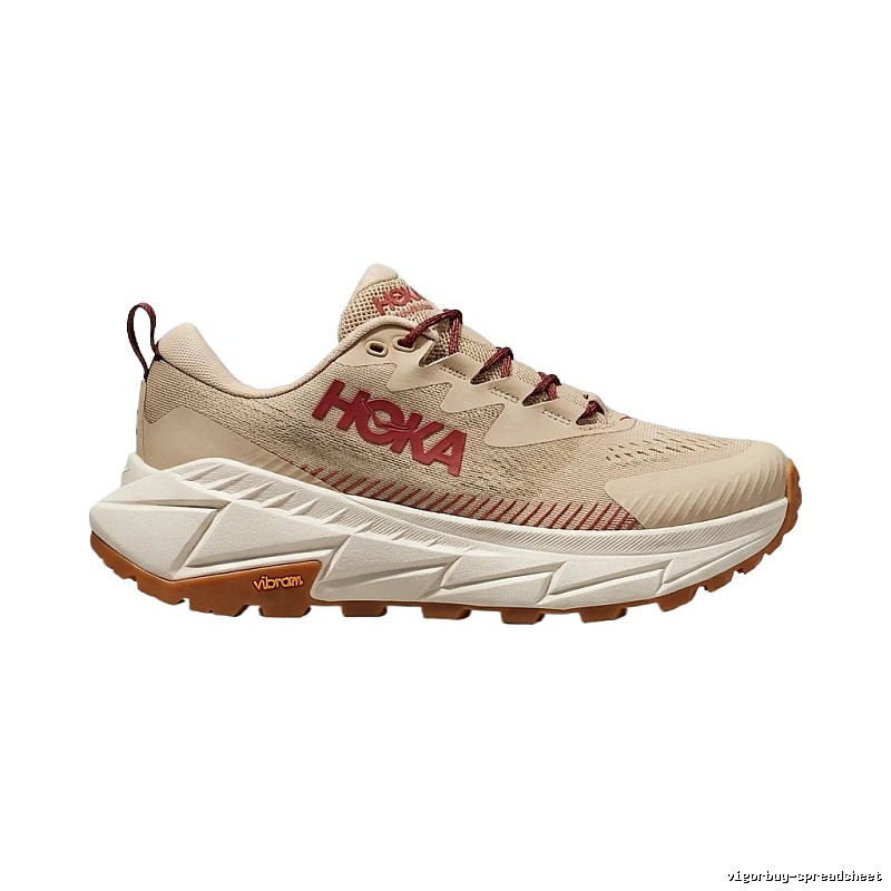 HOKA retro-style beige trendy shoes