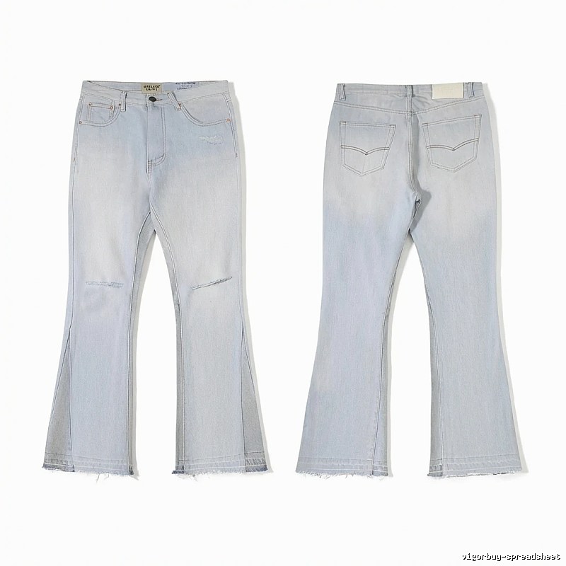 Hole-flared jeans from Gallery Dept.