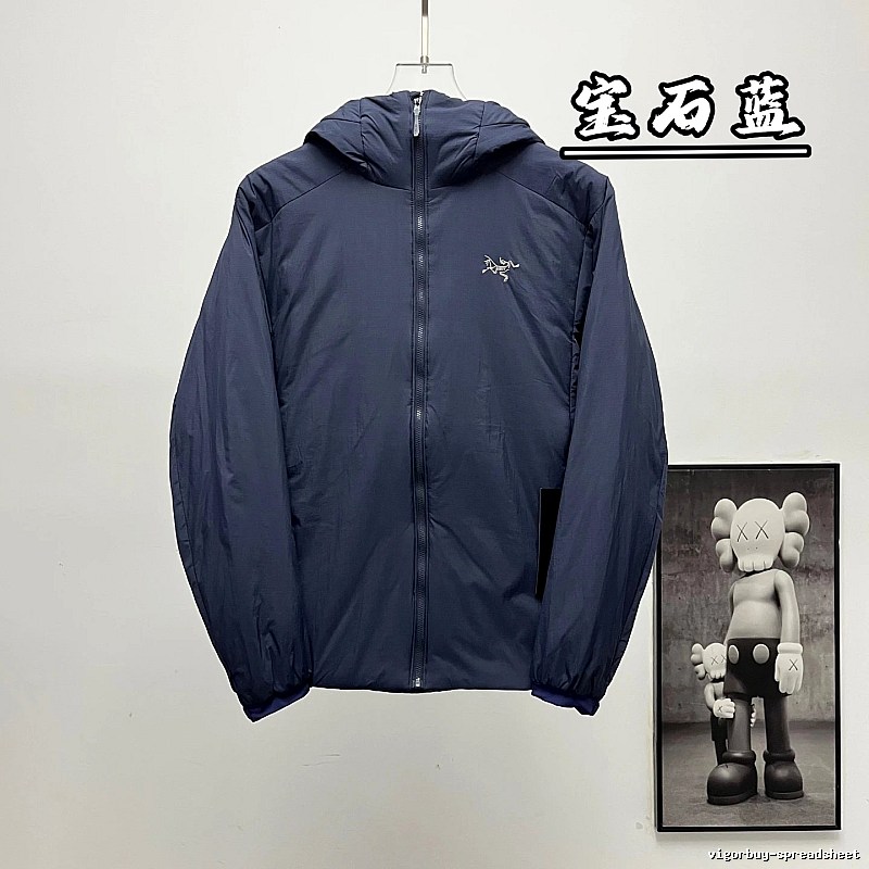 Hooded Cut Navy Arc'teryx Technical Shell Jacket