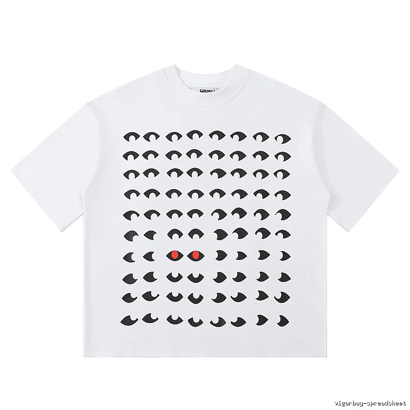 House of Errors Eye Print White T-shirt