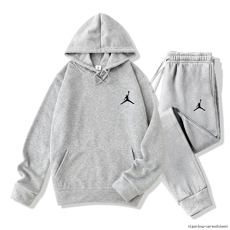 Jordan Sports and Leisure Style Grey Suit