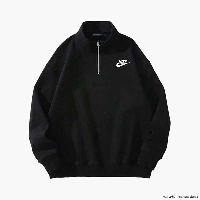 Lacoste Patterned Quarter-zip sweatshirt Black Quarter Zip with Polished Detail