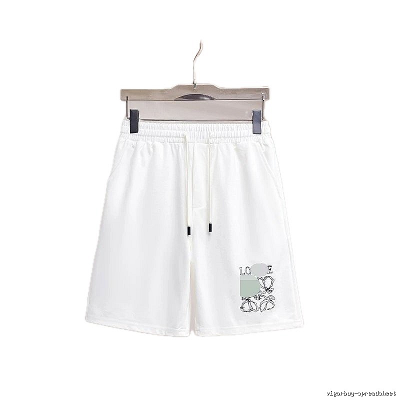 LOEWE Floral Casual White Shorts