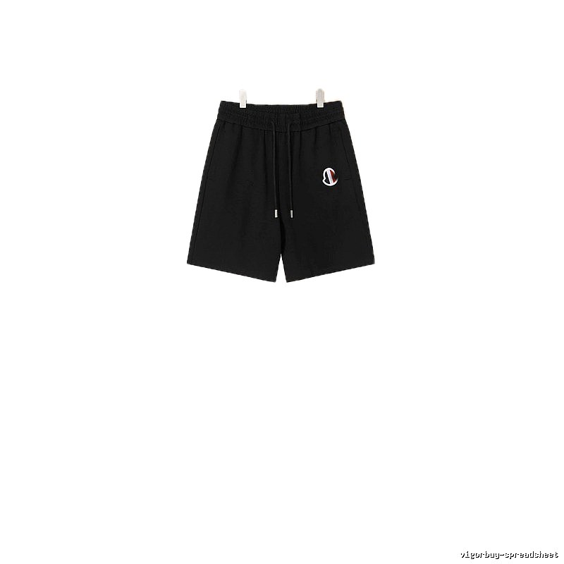 LV casual style black shorts