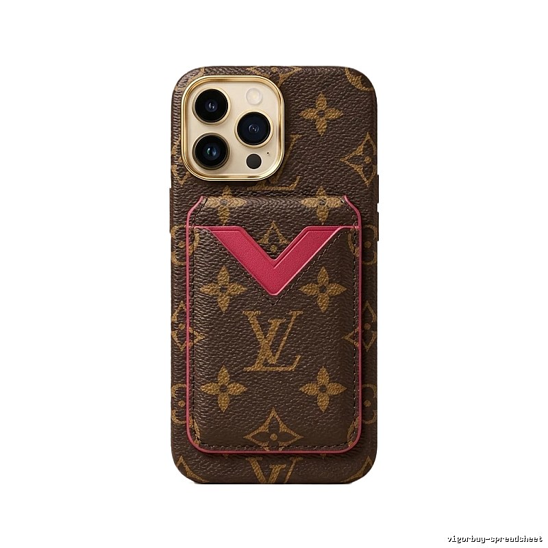 LV Monogram Trendy Brand Style iPhone Phone Case