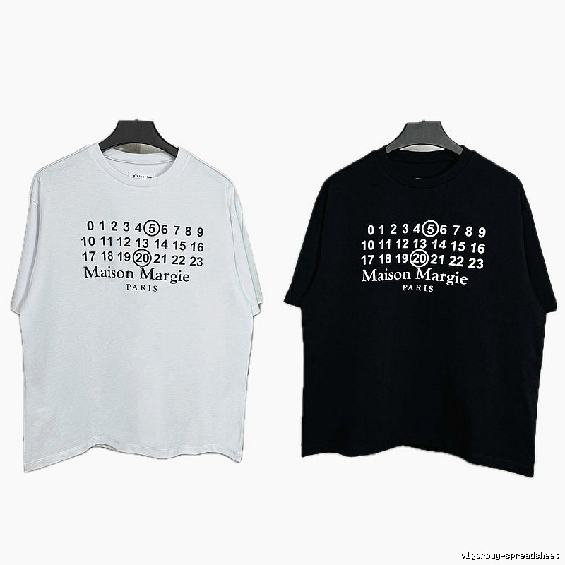 Maison Margiela digital printed style T-shirt
