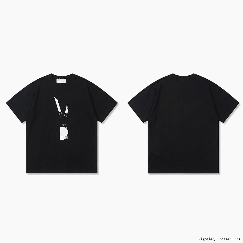 Maison Margiela minimalist black T-shirt