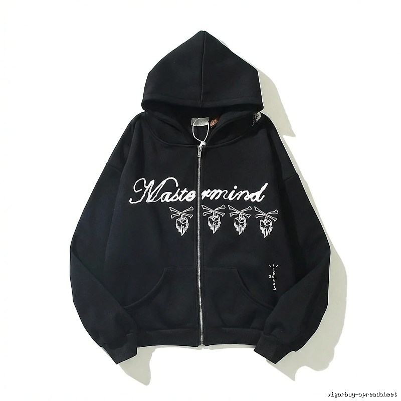Mastermind Dark Style Hooded Coat