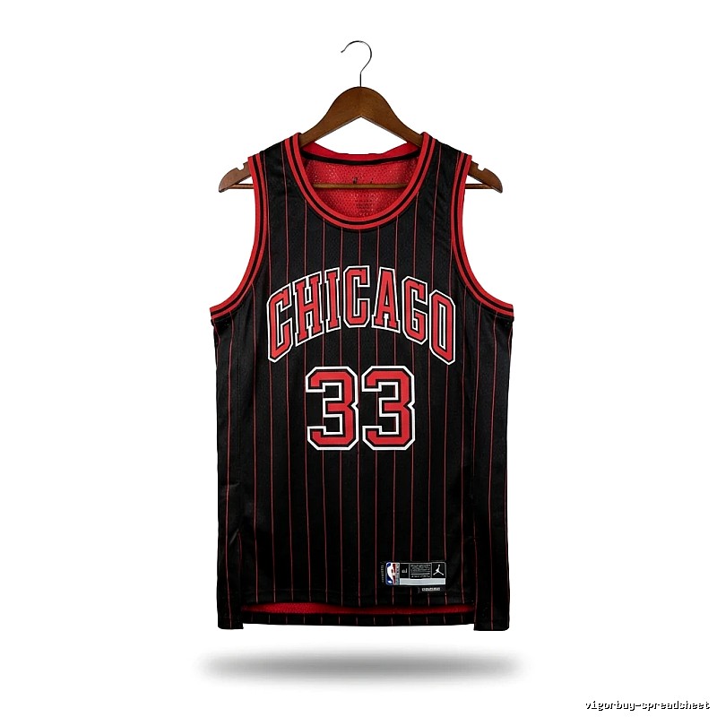 Michael Jordan retro black and red jersey