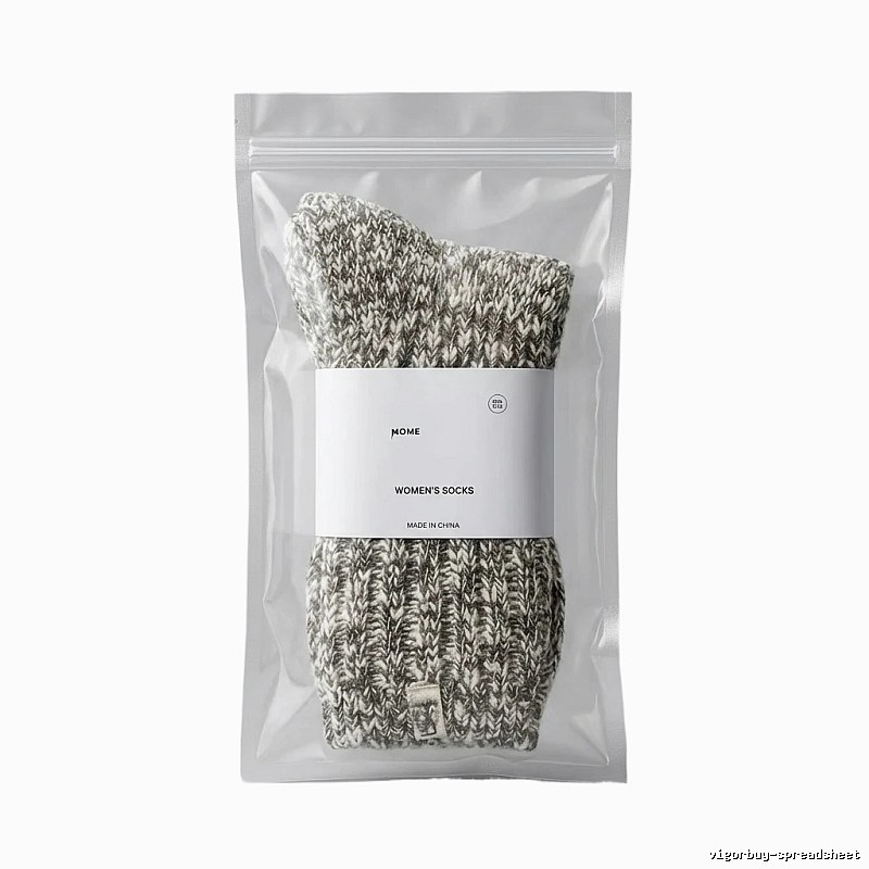 Miu Miu Knitted Style Gray-White Socks