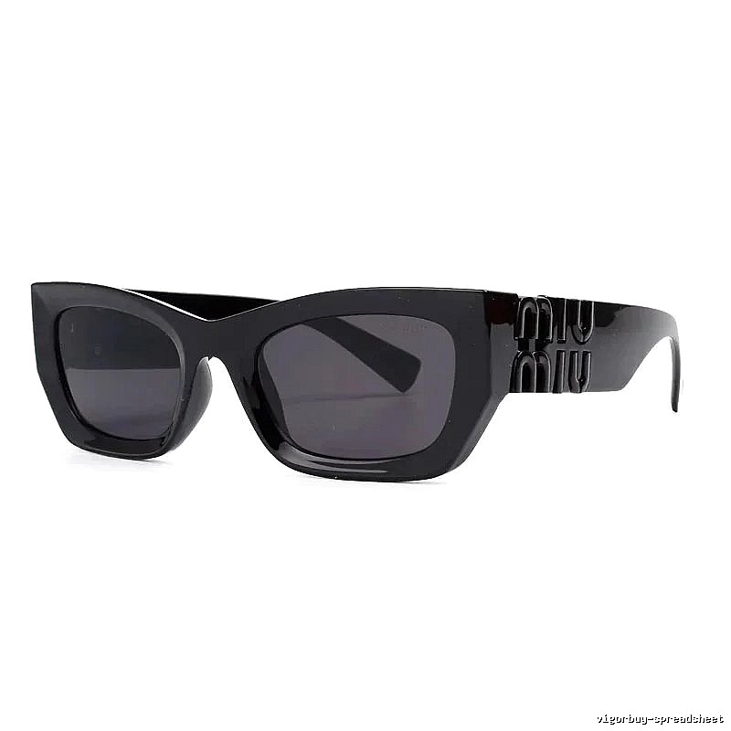 Miu Miu Sport Oversized sunglasses Black Oval Sunglasses for Collection Drops