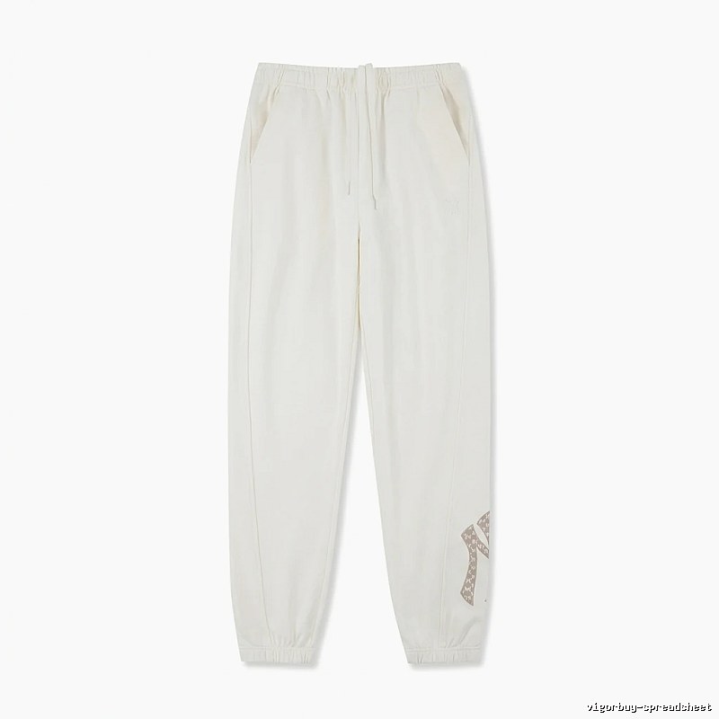 MLB casual style white sweatpants