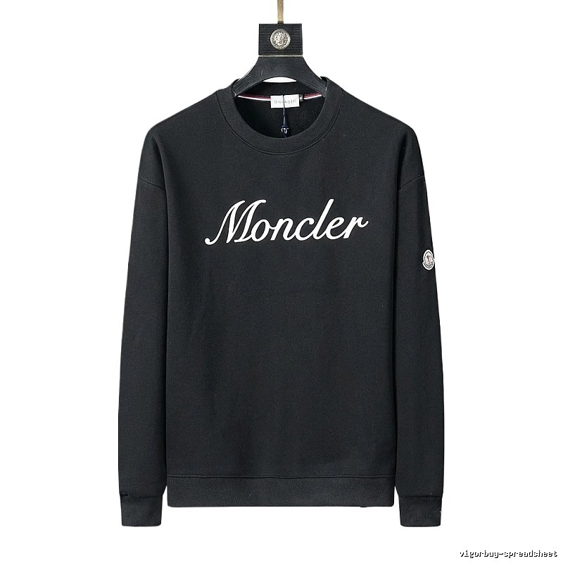 Moncler black simple sweatshirt