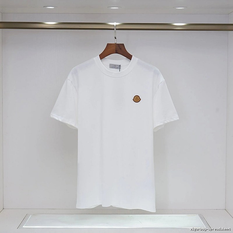 Moncler Classic Minimalist Style White Short-sleeve T-shirt