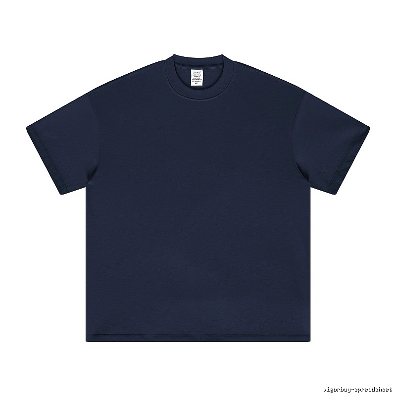 Monogram Plain white T-shirt Minimal White Short for Layered Styling
