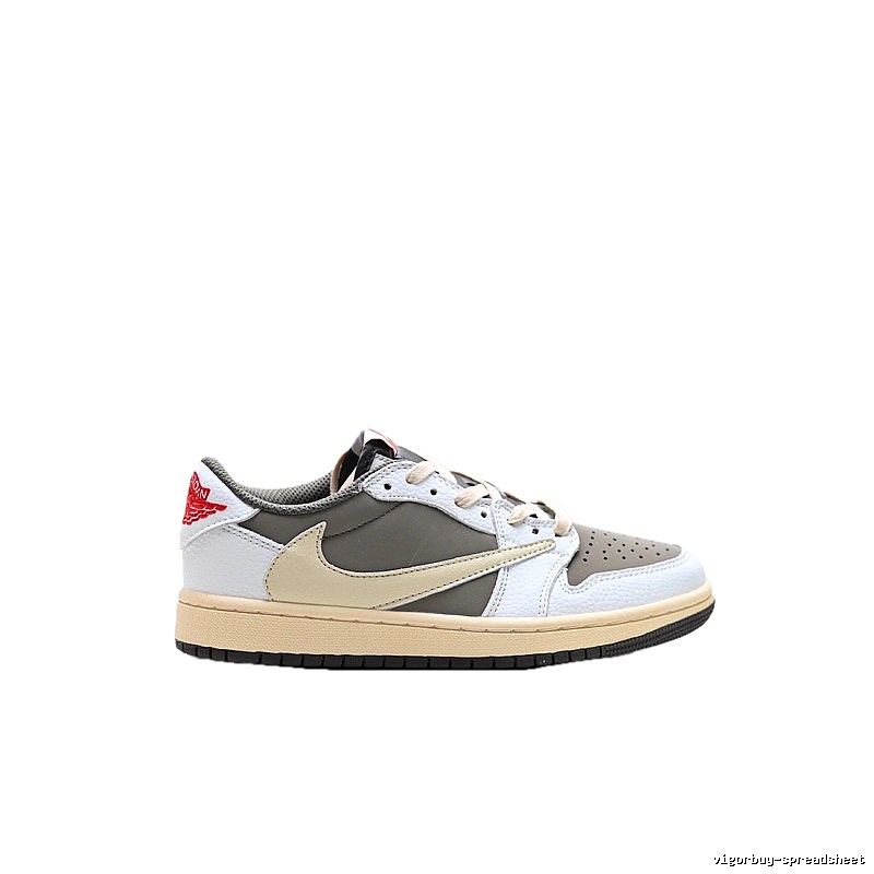 Nike Air Jordan 1 Retro Grey-White Shoes