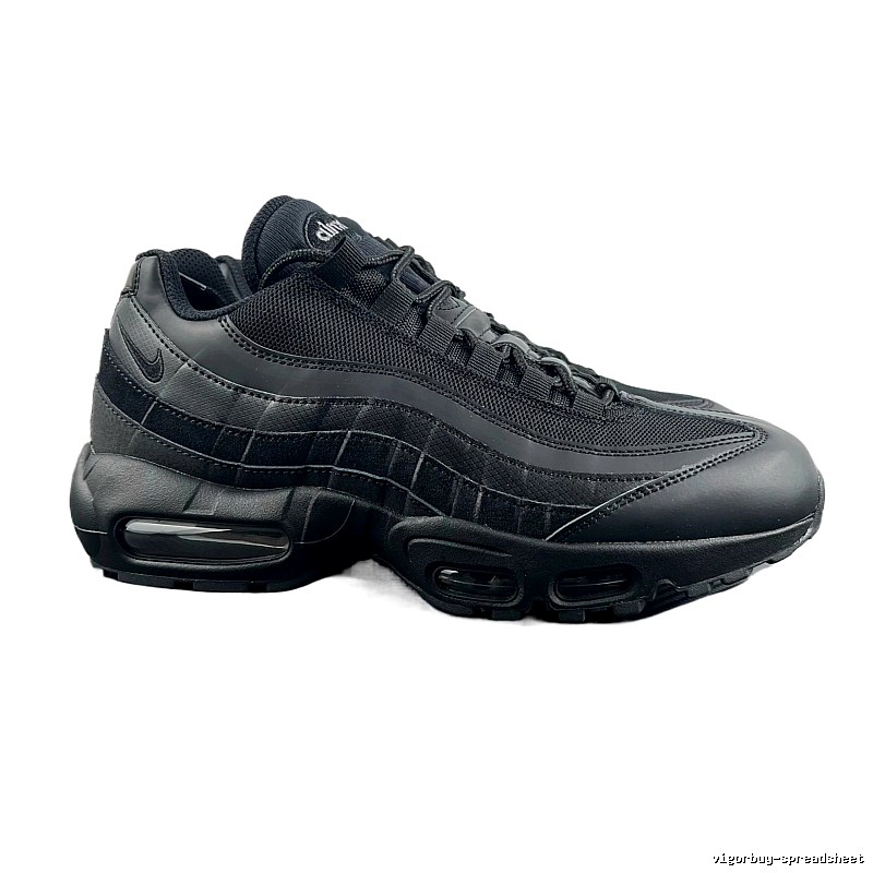 Nike Air Max 95 black trendy sports shoes