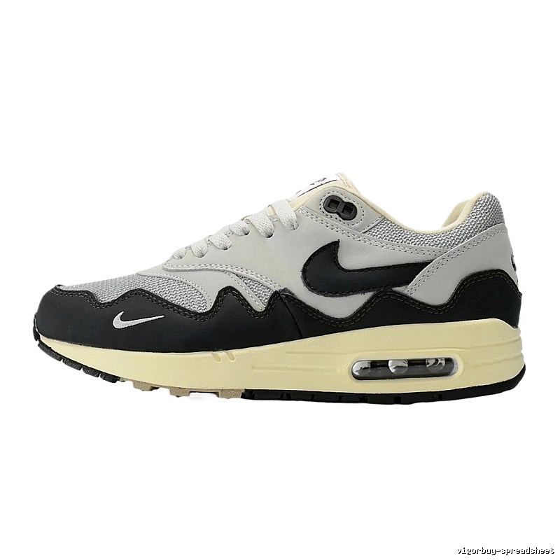 Nike Air Max Trendy Black and Grey Shoes