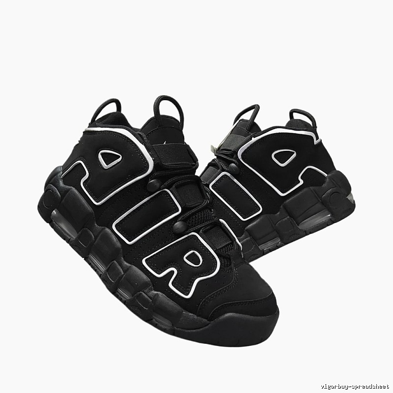 Nike Air More Uptempo Black Warrior