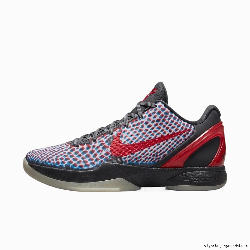 Nike Kobe series trendy red and blue sports shoes