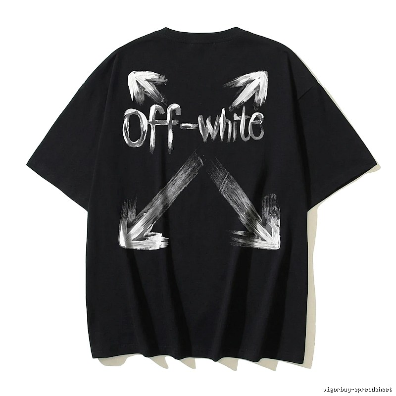 Off-White Arrow Print Black T-shirt