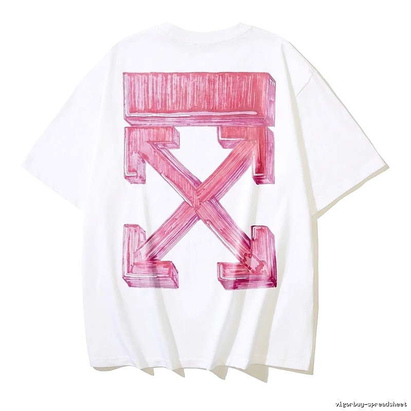 Off-White Arrow Trendy White T-shirt