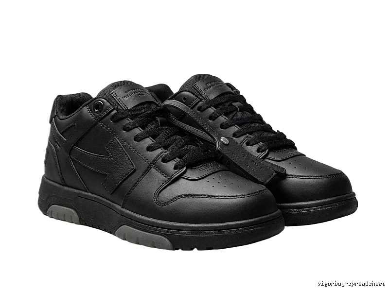 Off-White casual style black sneakers