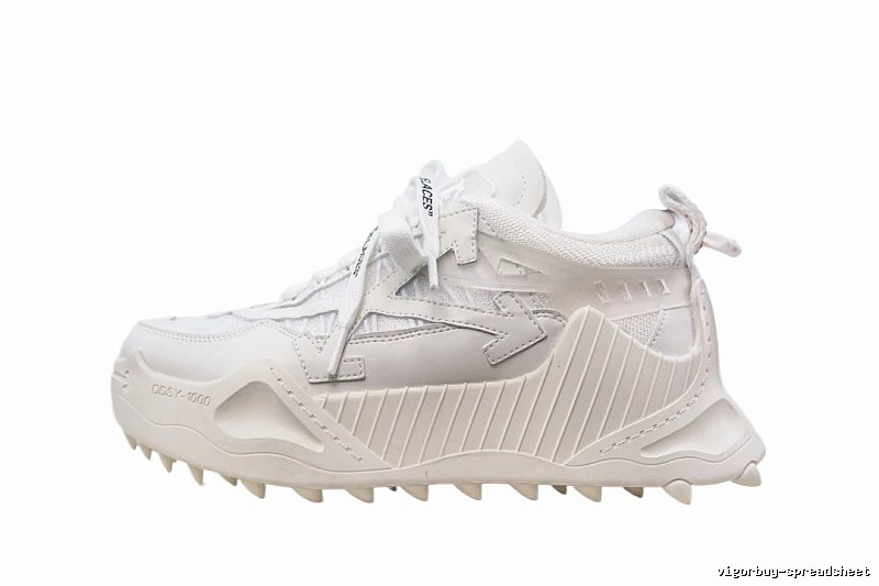 Off-White Functional Style White Sports Shoes