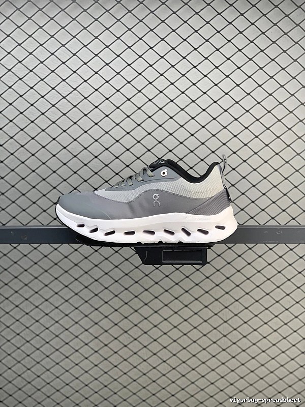On Gray Sculpted Cushioning Cloud Runners