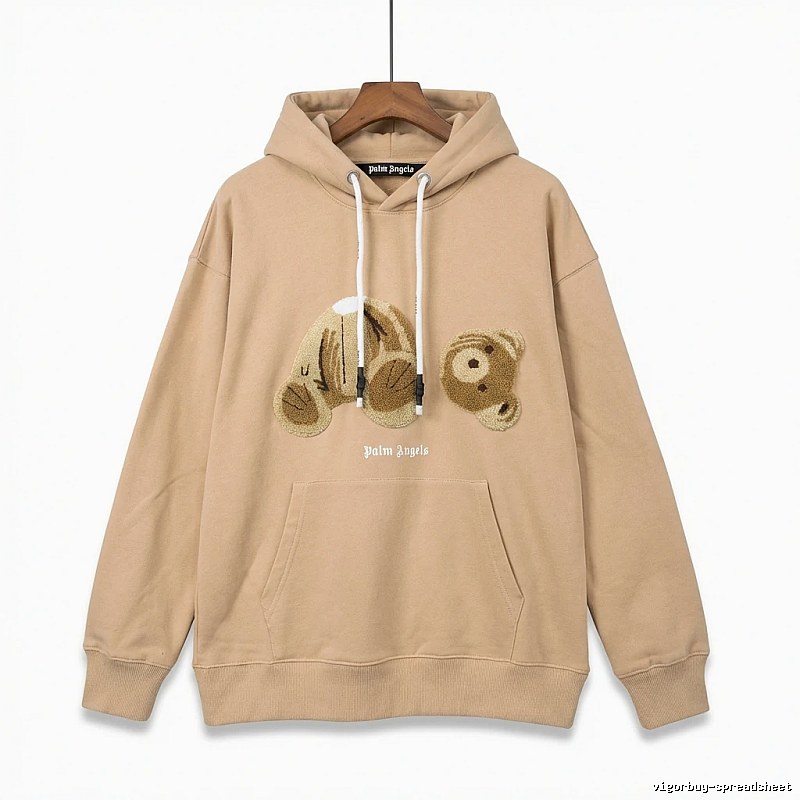 Palm Angels Bear Series Khaki Sweatshirt