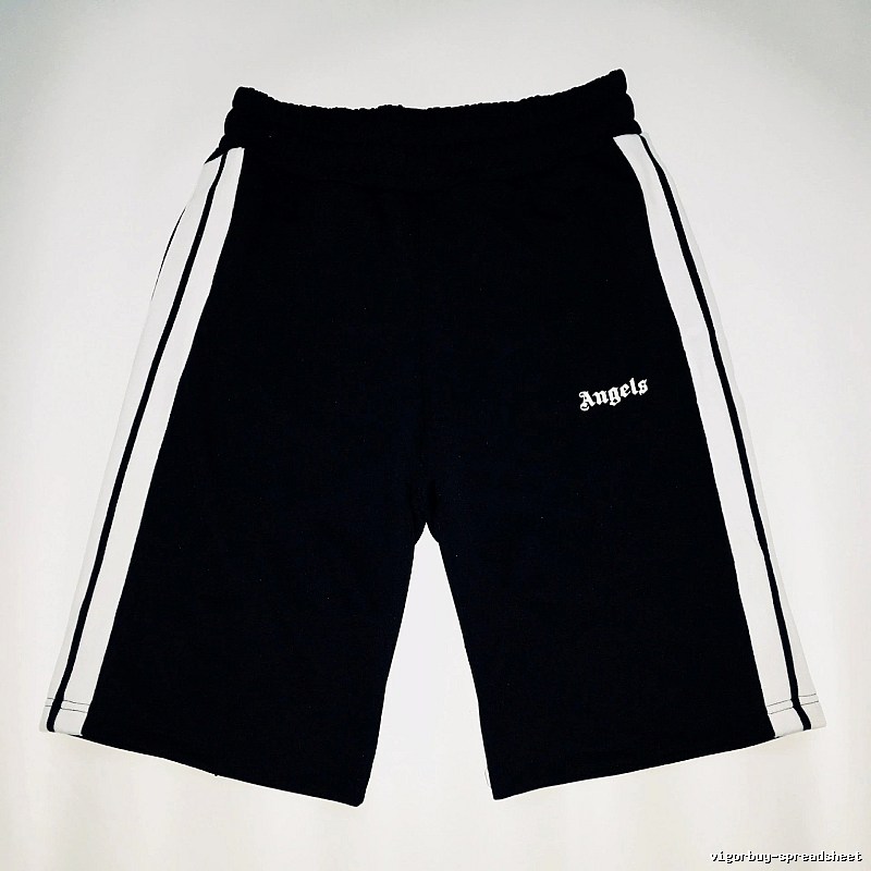 Palm Angels Classic Track shorts Black Side Stripe for Daily Styling