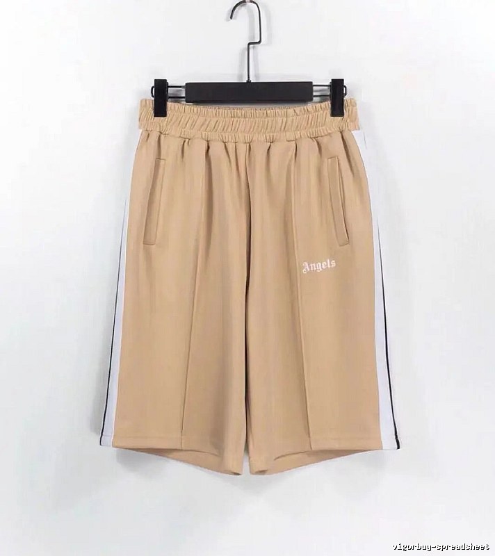 Palm Angels Statement Track shorts Black Side Stripe for Easy Pairing