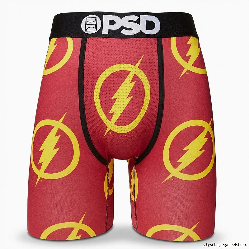 PSD Lightning Series Red Trendy Pants