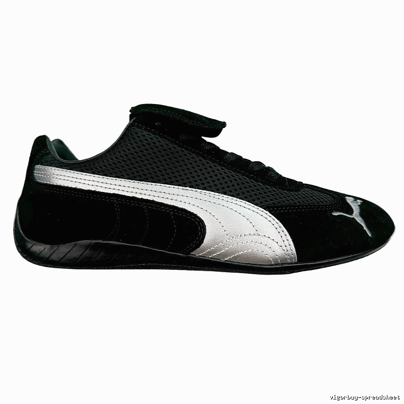 PUMA classic black and white sports shoes