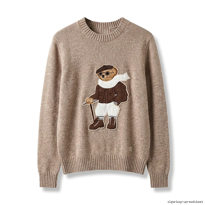 Ralph Lauren Bear Retro Style Sweater