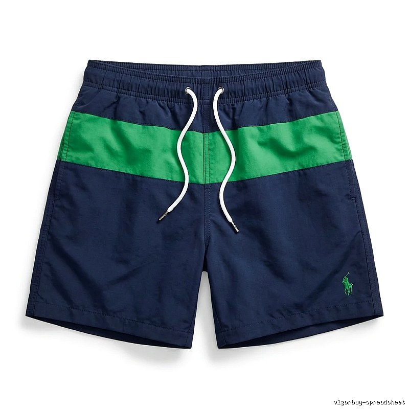 Ralph Lauren Color-Block Casual Shorts