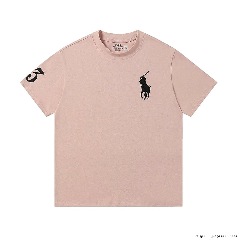 Ralph Lauren pink minimalist style T-shirt
