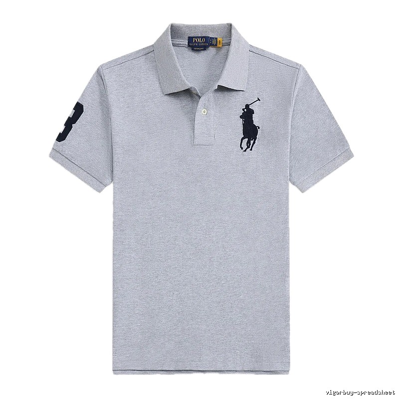 Ralph Lauren Polo Classic Grey Short Sleeve