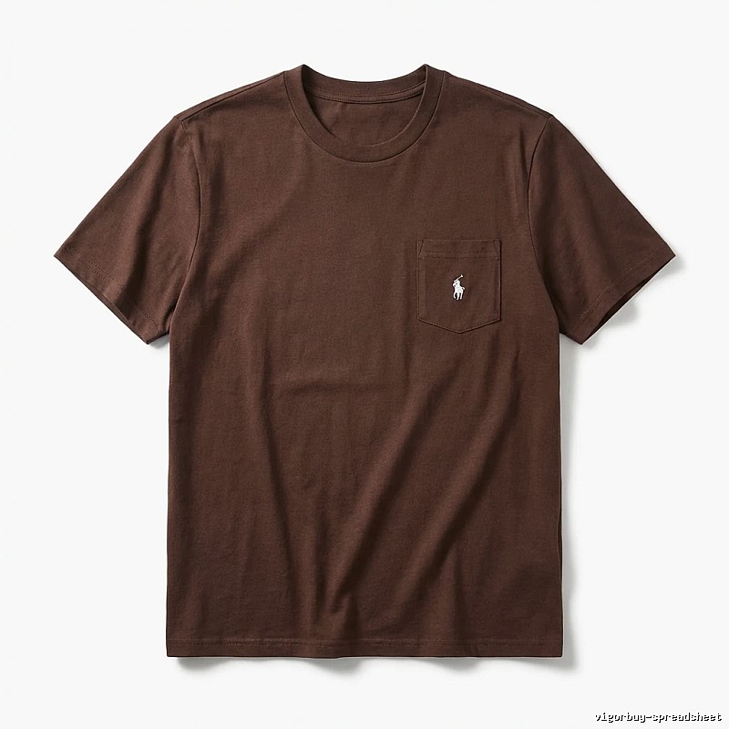 Ralph Lauren Polo Classic Style Brown T-shirt