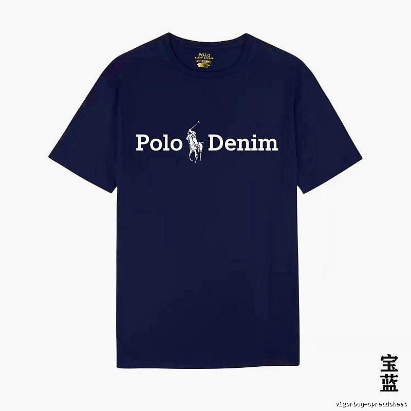 Ralph Lauren Polo Denim Sapphire Blue T-shirt